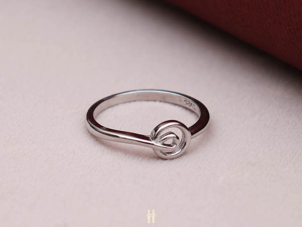 Light Weight Pure Silver Ring