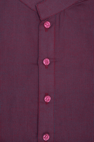 Assorted Grey And Purple Set Of 2 Size 42 Cotton Long Kurta
