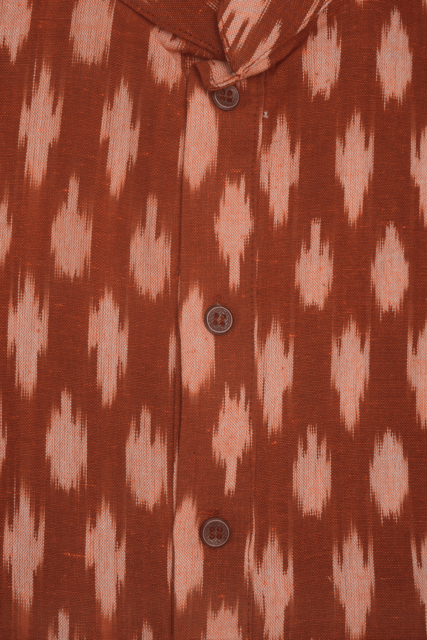 Assorted Orange And Grey Set Of 2 Size 36 Cotton Long Kurta