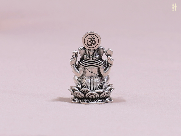 Lord Ganesha Pure Silver Idol