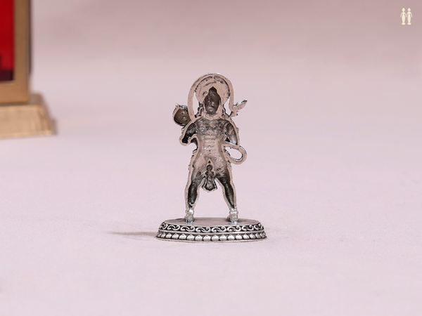Lord Hanuman Pure Silver Idol