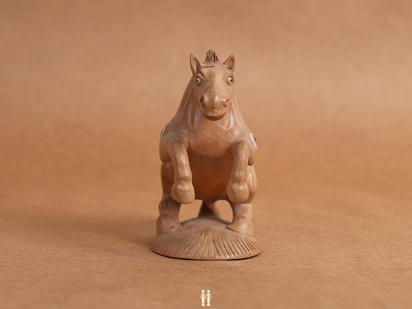 Wooden Handicraft Horse For Show Piece