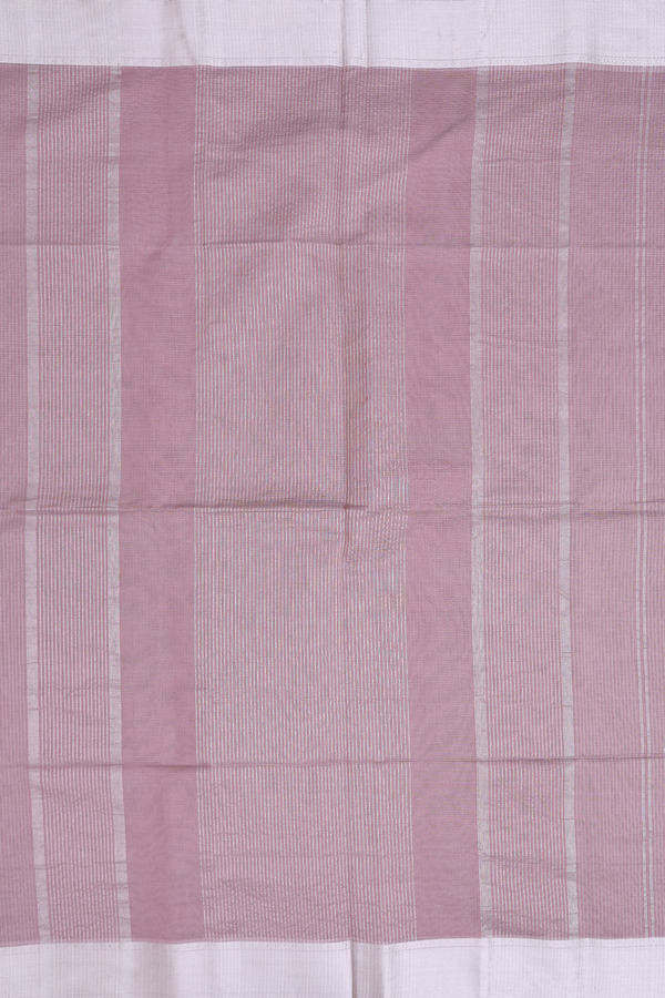Maheswari Silk Cotton Saree In Cocoa Brown With Checks Design