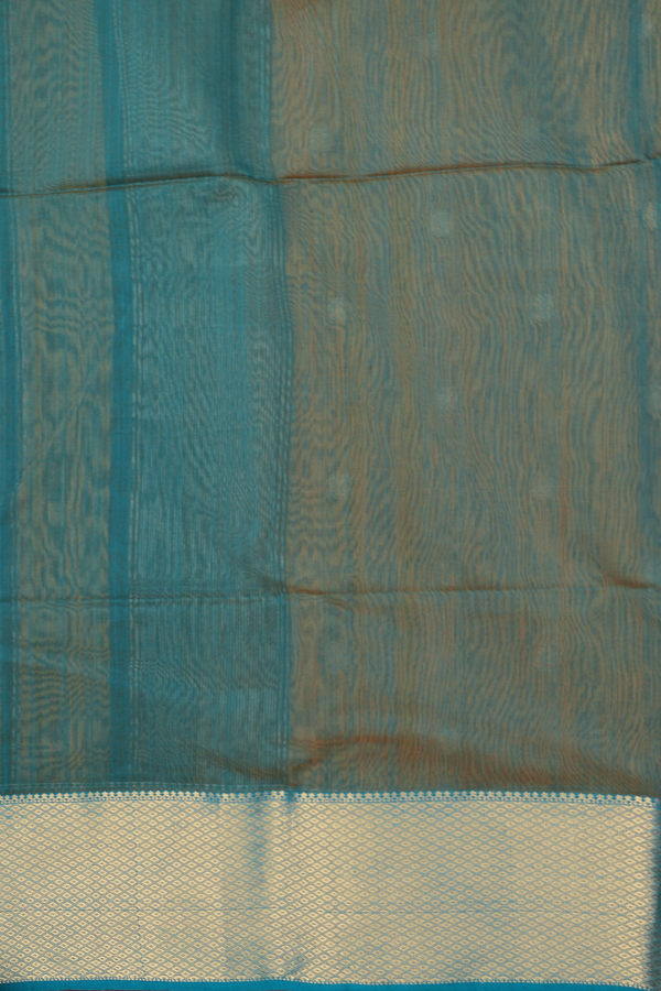 Maheswari Silk Cotton Saree In Yellow With Floral Buttas