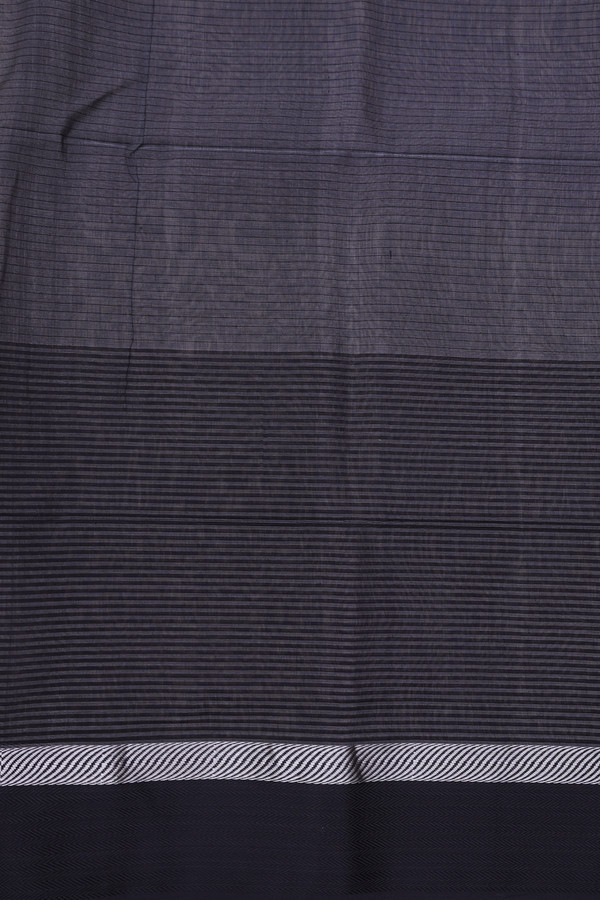 Maheswari Silk Cotton Saree In Brown With Stripes Design