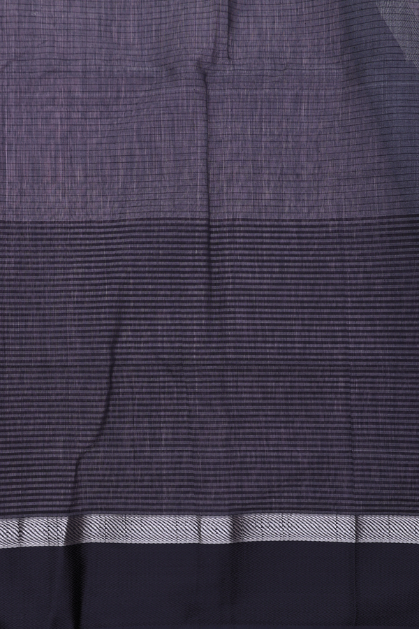 Maheswari Silk Cotton Saree In Pink With Stripes Design