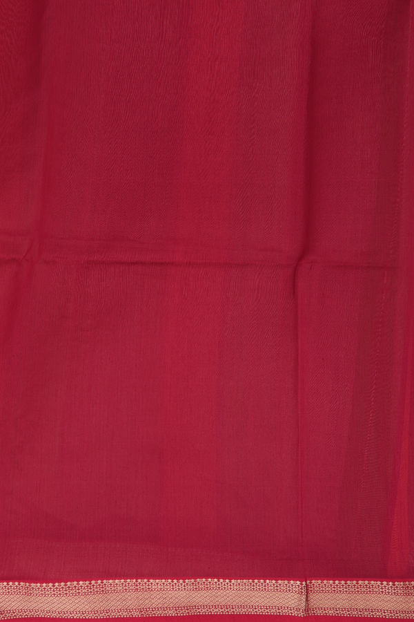 Maheswari Silk Cotton Saree Multicolor With Stripes Design