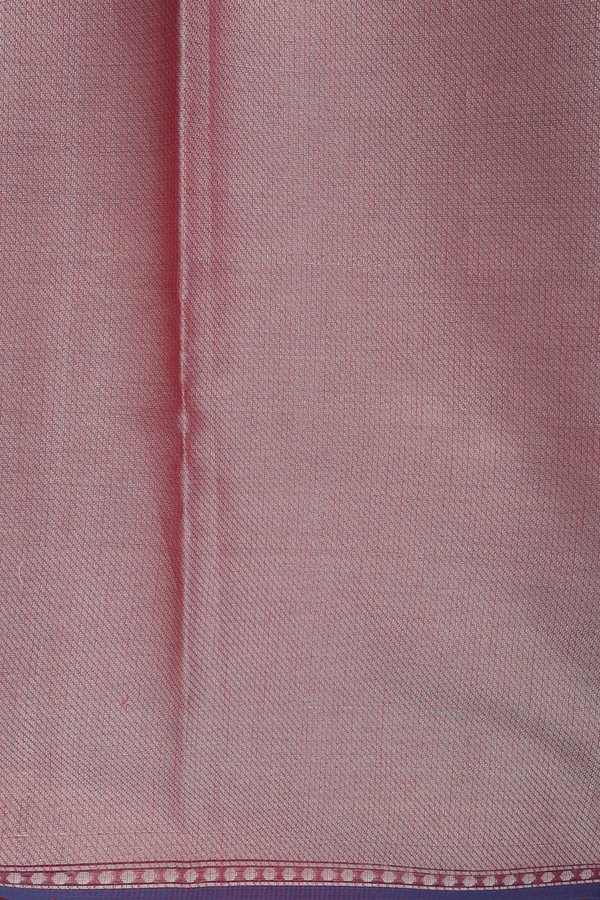 Kota Cotton Saree In Burgundy Red With Floral Design