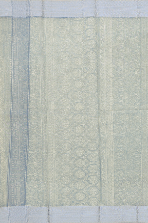 Kota Cotton Saree In Grey With Printed Design