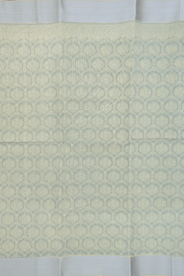 Kota Cotton Saree In Grey With Printed Design