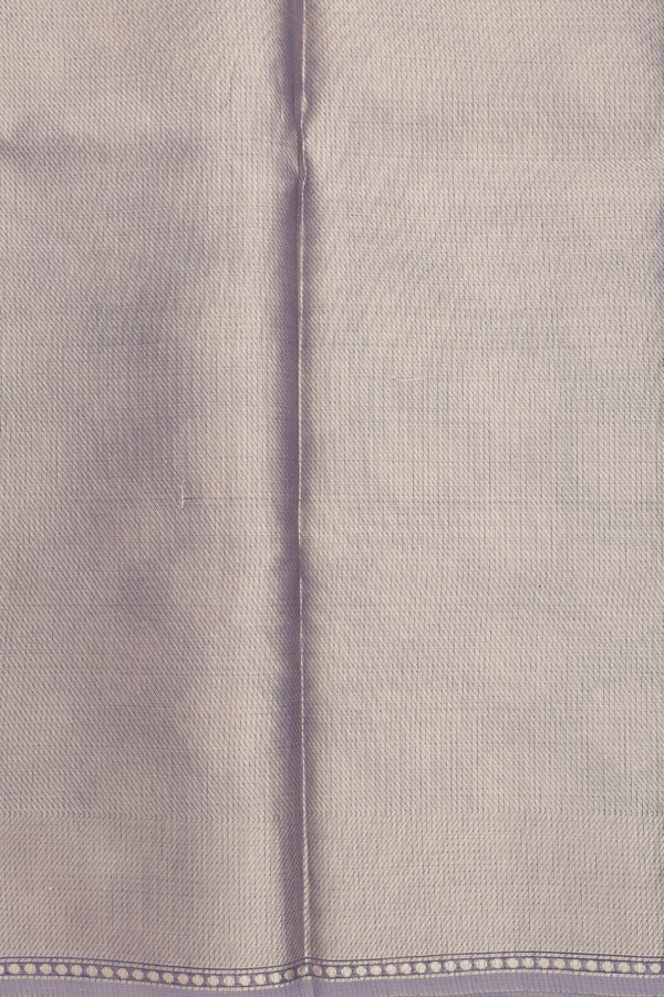 Kota Cotton Saree In Pigeon Blue With Zari Motifs
