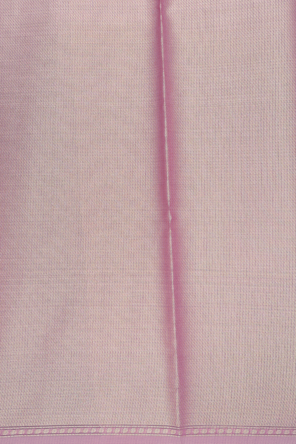 Kota Cotton Saree In Orchid Purple With Diagonal Design