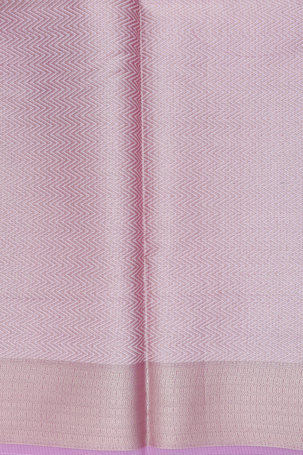 Kota Cotton Saree In Dusty Lavender With Diamond Buttas