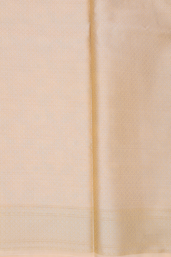 Kota Cotton Saree In Yellow With Floral Design