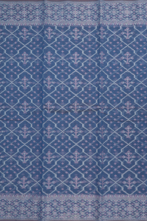 Kota Cotton Saree In Dual Tone With Ogee Design