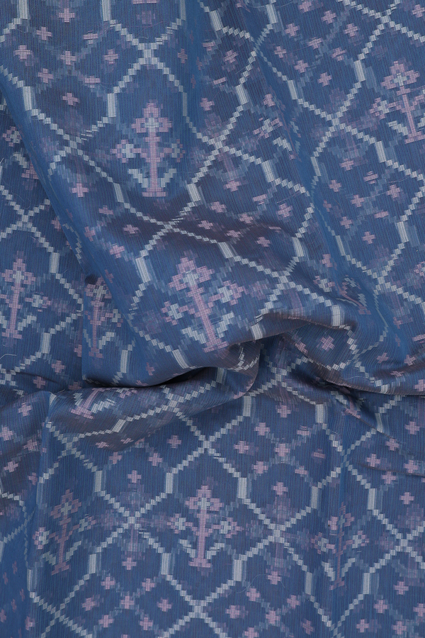 Kota Cotton Saree In Dual Tone With Ogee Design