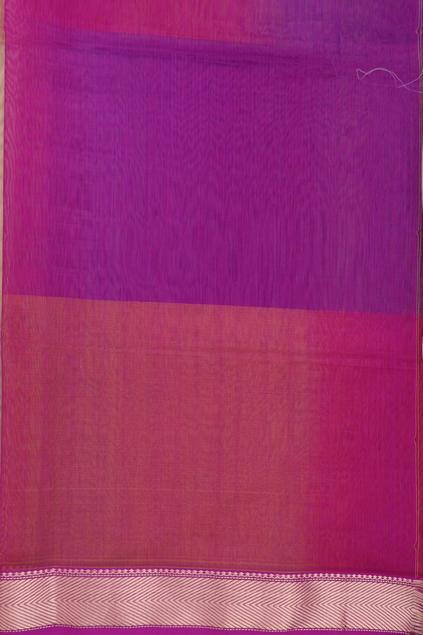 Maheswari Silk Cotton Saree In Multicolor With Contrast Border