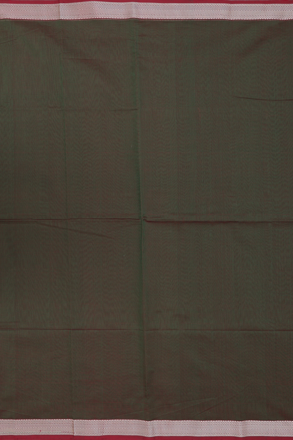 Maheswari Silk Cotton Saree Manthulir With Self Stripes