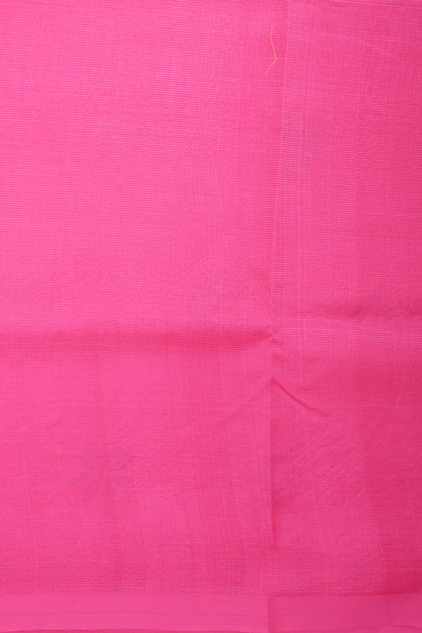Mangalagiri Cotton Saree Orchid Pink With Threadwork Design