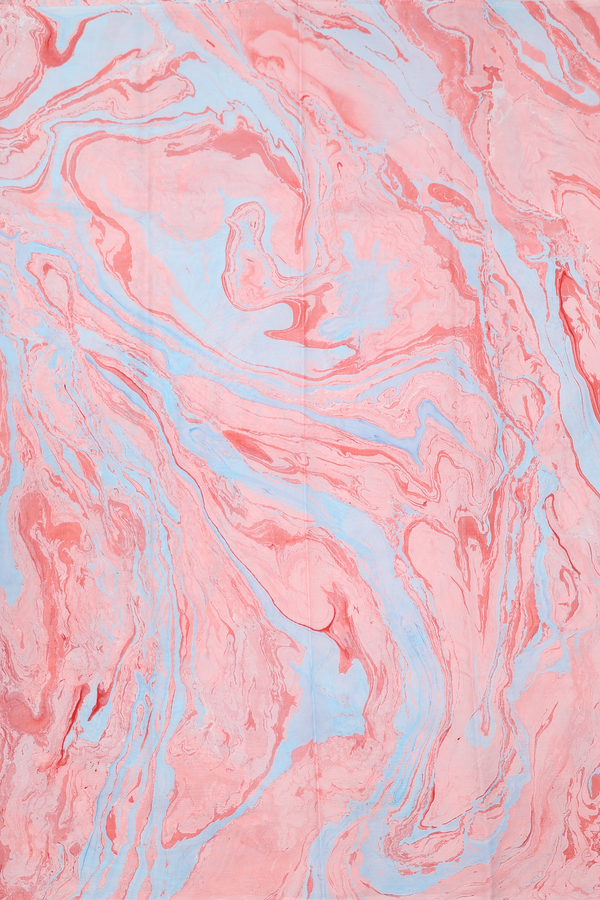 Marble Silk Saree In Multicolor With Stone Texture Design