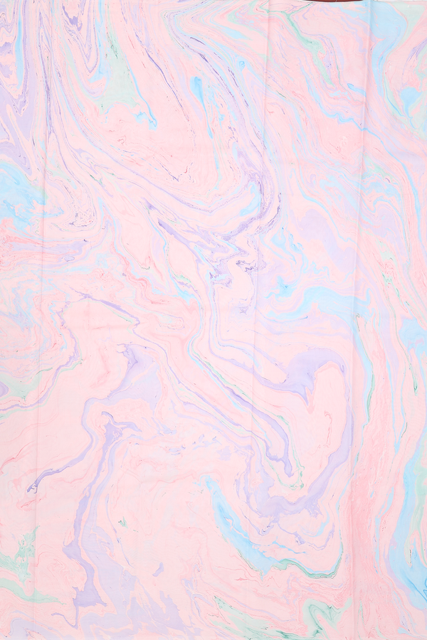 Marble Silk Saree In Multicolor With Stone Texture Design