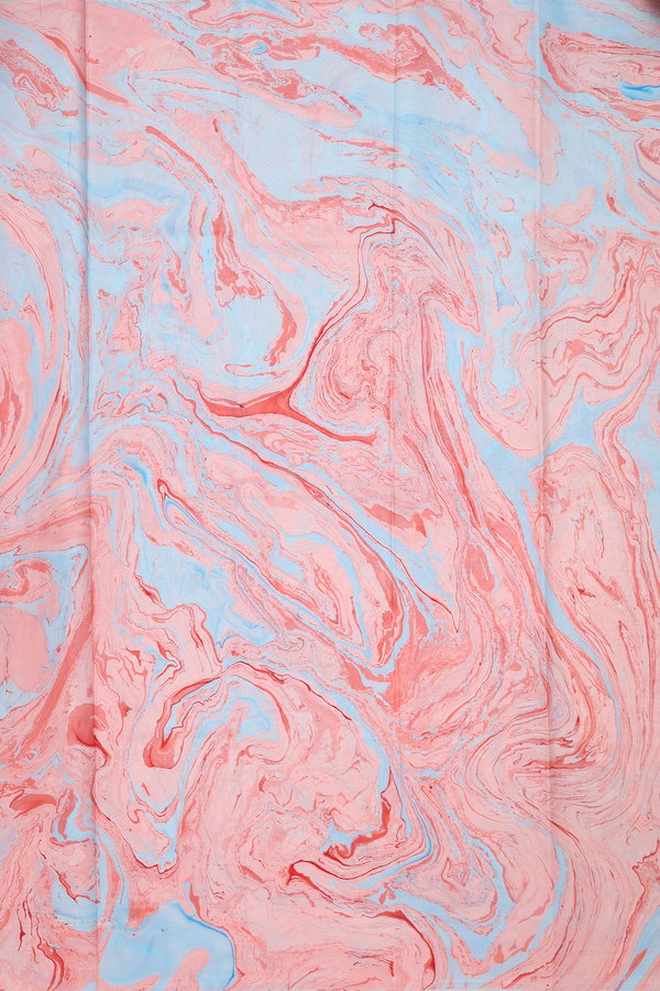 Marble Silk Saree In Multicolor With Stone Texture Design