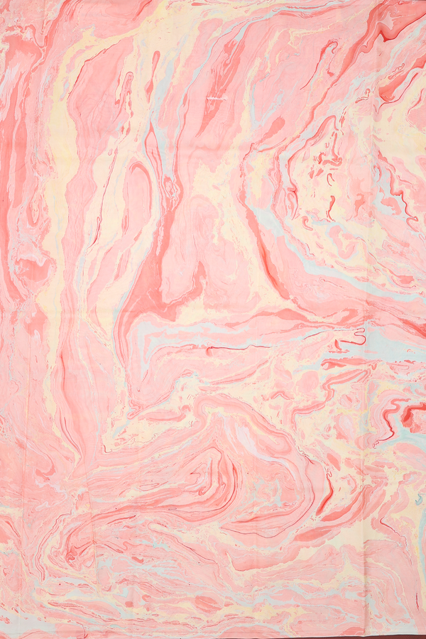 Marble Silk Saree In Multicolor With Stone Texture Design