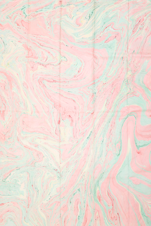 Marble Silk Saree In Multicolor With Stone Texture Design