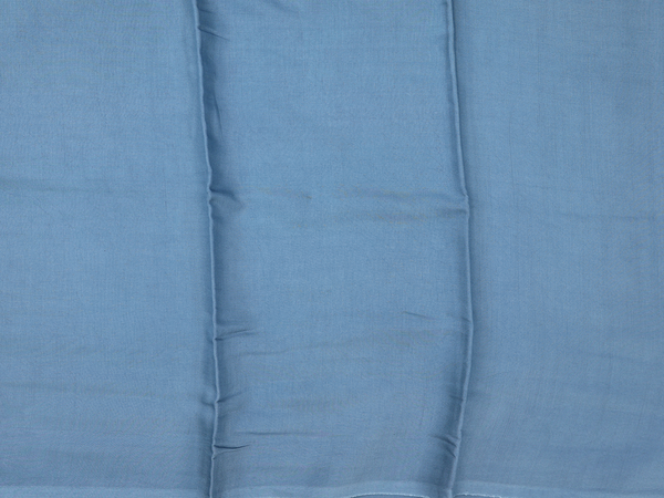 Mirror Buttis Blue Tussar Unstitched Salwar Material