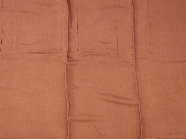 Mirror Buttis Brown Tussar Unstitched Salwar Material