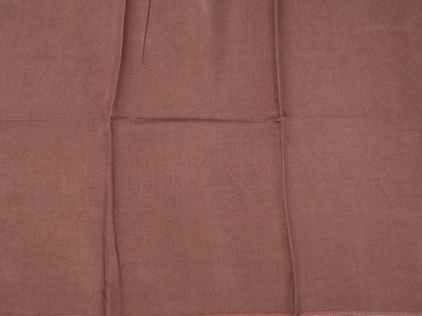 Mirror Buttis Brown Tussar Unstitched Salwar Material