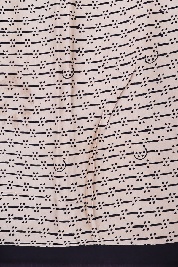 Modal Silk Saree In Black With Allover Printed  Design