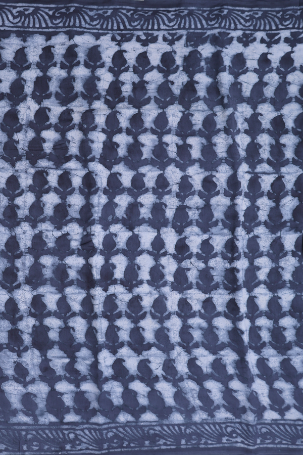 Modal Silk Saree In Grey Printed Design