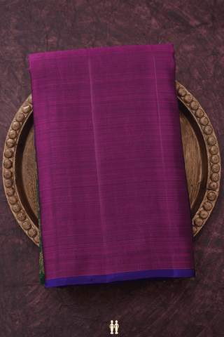 Muppagam Saree In Multicolor Kanchipuram Silk Saree