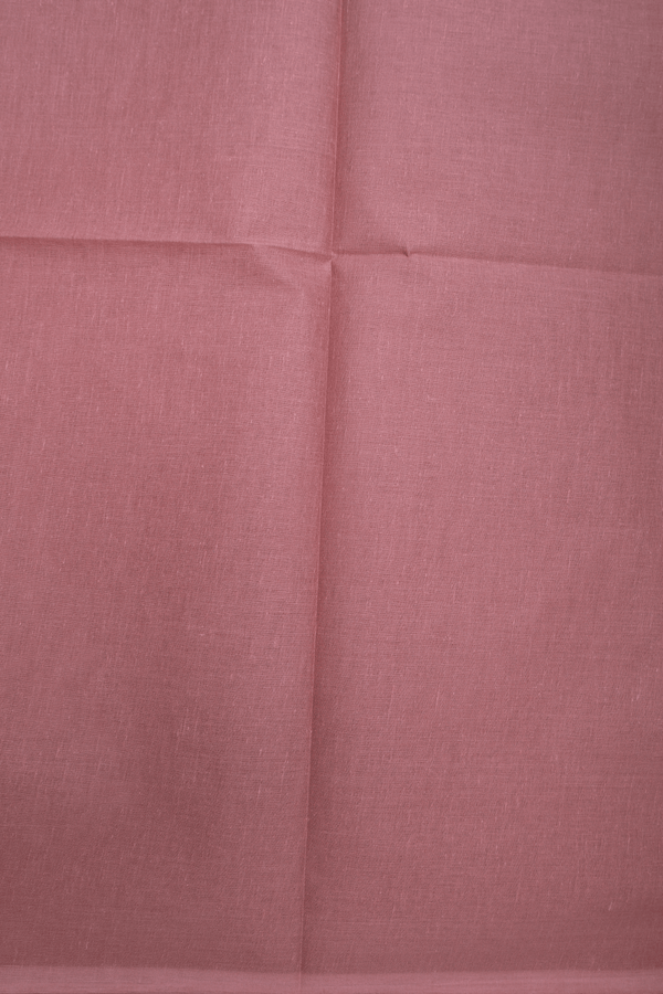 Musical Instruments Design Dusty Pink Ahmedabad Cotton Saree