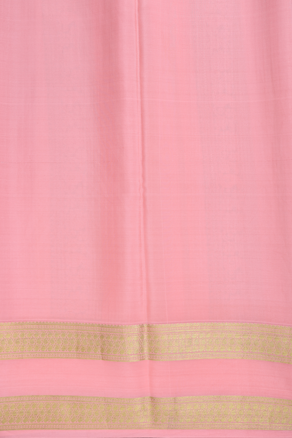 Mysore Silk Saree In Crimson Red With Checks Design