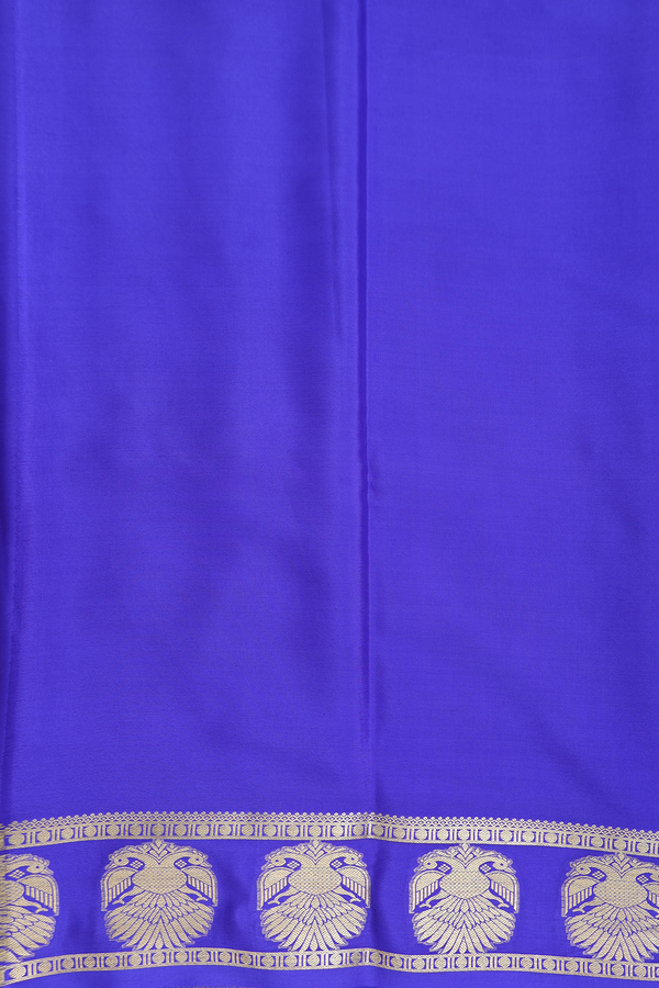 Mysore Silk Saree In Lavender With Contrast Border