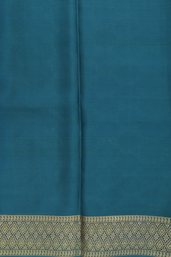 Mysore Silk Saree In Multicolor With Stripes Design