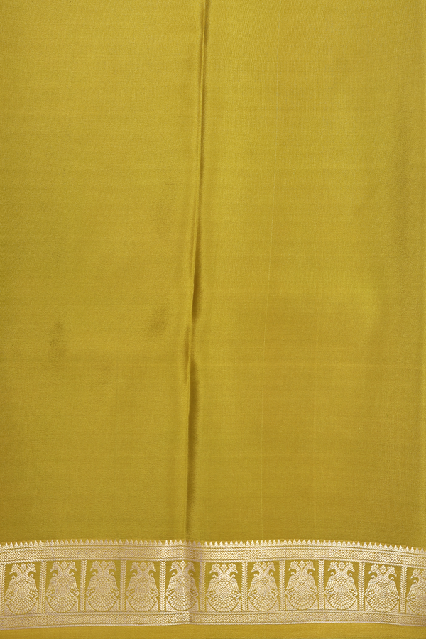 Mysore Silk Saree In Pastel Pink With Contrast Border