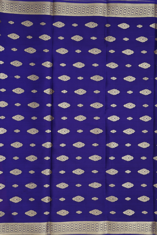 Mysore Silk Saree In Pink With Threadwork Design