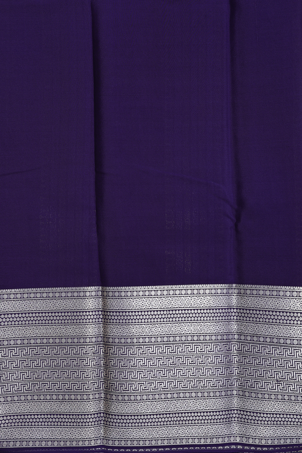 Mysore Silk Saree In Pink With Zari Buttas