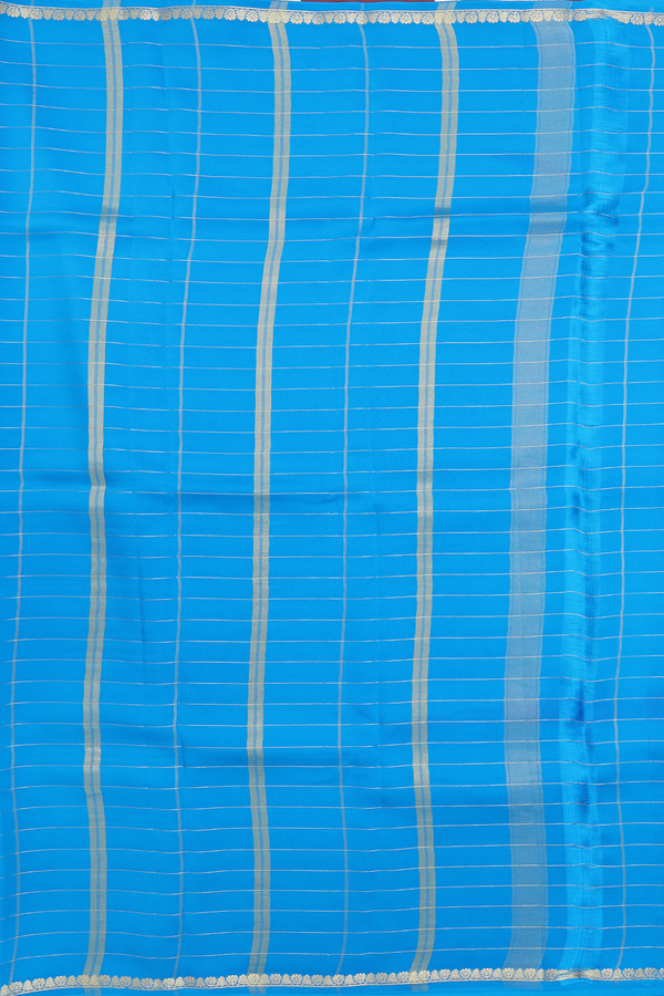 Mysore Silk Saree In Plum Purple With Checks Design