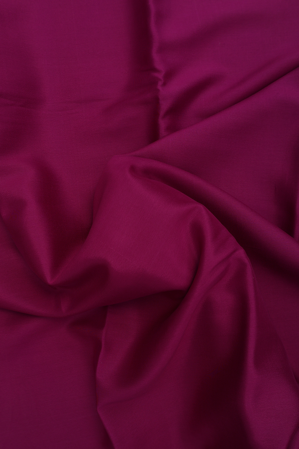 Mysore Silk Saree In Purple With Floral Border