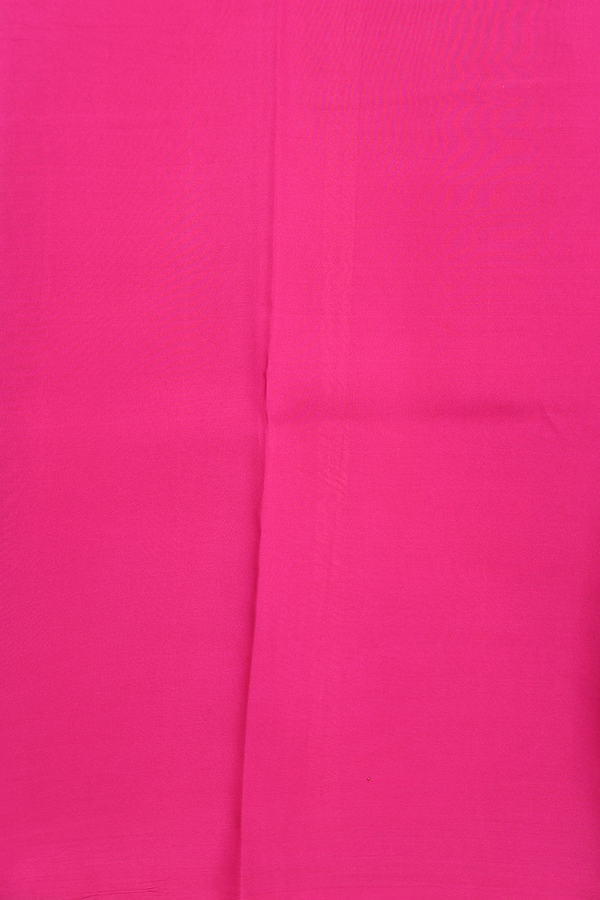 Mysore Silk Saree In Royal Blue With Contrast Border