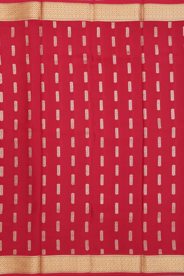 Mysore Silk Saree In Teal Blue With Contrast Border