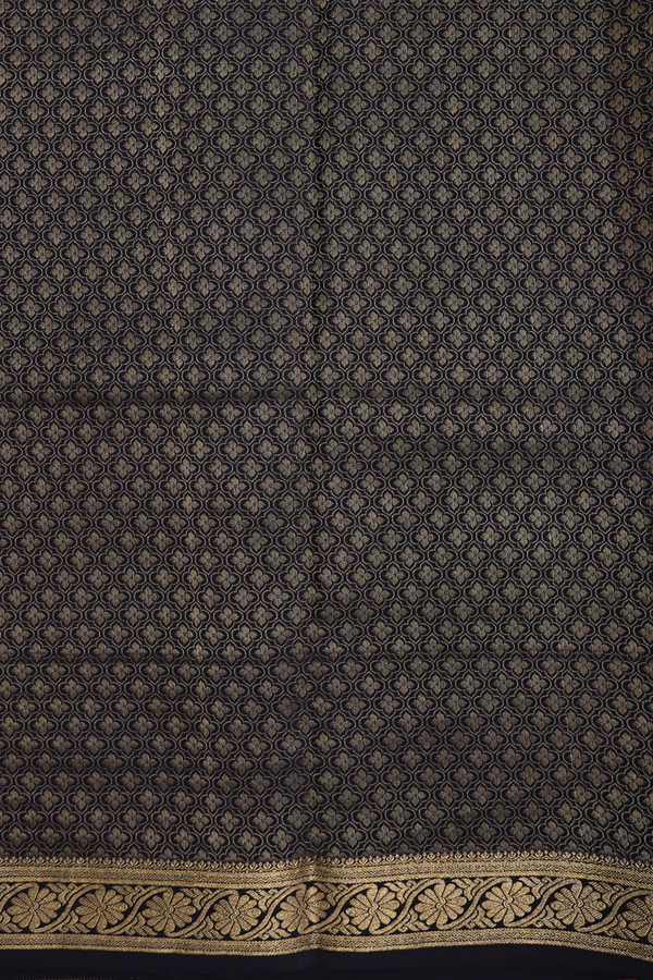 Mysore Silk Saree In Violet With Checks Design