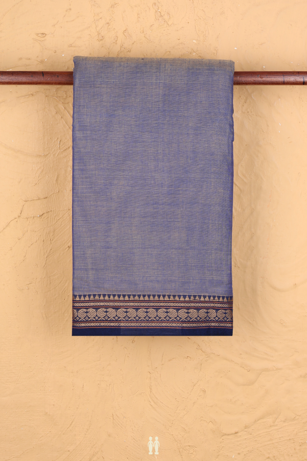 Narayanpet Cotton Saree In Dual Tone With Contrast Border
