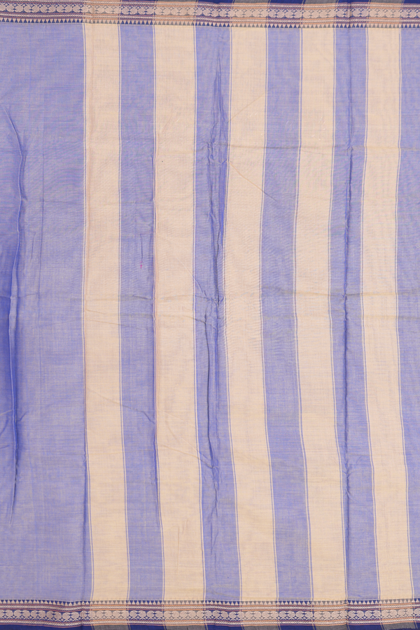 Narayanpet Cotton Saree In Dual Tone With Contrast Border