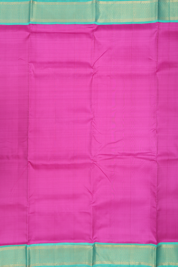 Nine Yards Silk Saree In Purple With Arai Maadam Border