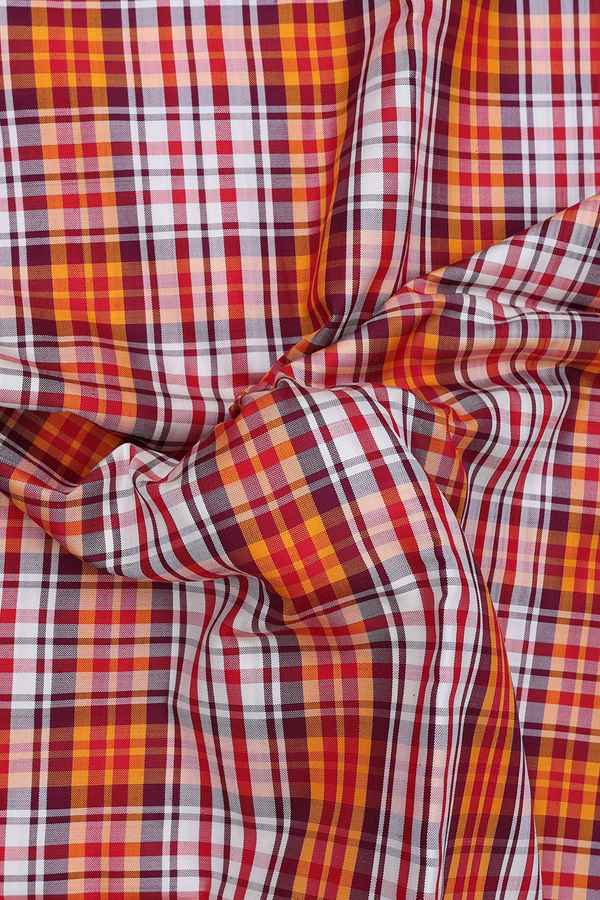 Pochampally Silk Saree In Multicolor With Checks Design